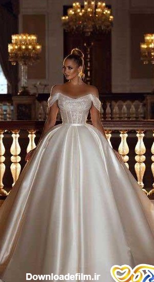 57 مدل لباس عروس ساده و شیک | لباس های مینیمال 2022