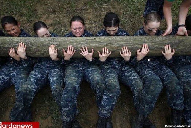 تصاویر: تمرینات دانشجویان نیروی دریایی در آمریکا