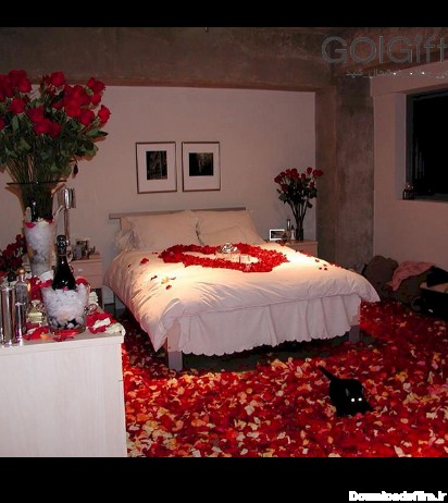 ایده برای تزیین اتاق خواب با گل