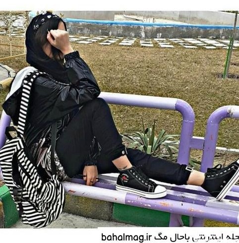 عکس پروفایل دختر با چفیه عربی