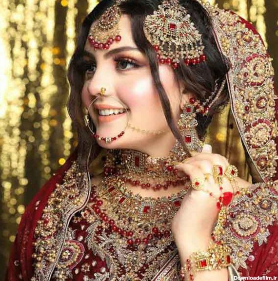 مدل آرایش عروس افغانی به سبک جدید زیبا و خیره کننده - مُچُم
