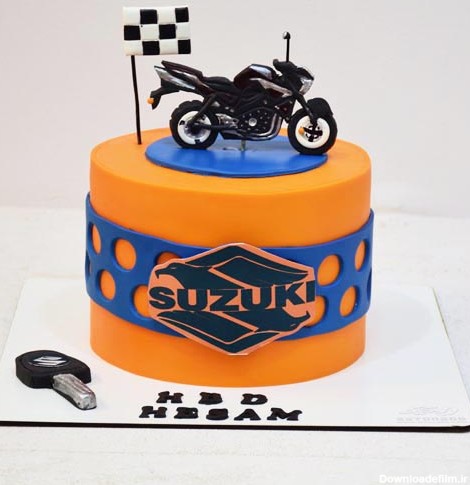 سفارش کیک موتور سیکلت     | الو کیک سفارش کیک انلاین
