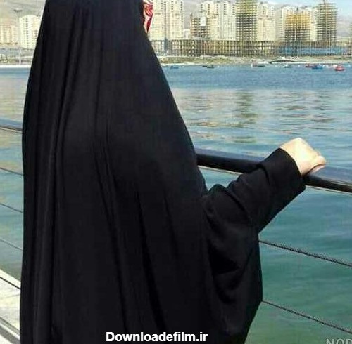 عکس پروفایل دختر با حجاب کنار دریا - عکس نودی