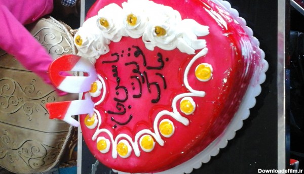 کیک تولد یاسمن دختر خواهرم - عکس ویسگون