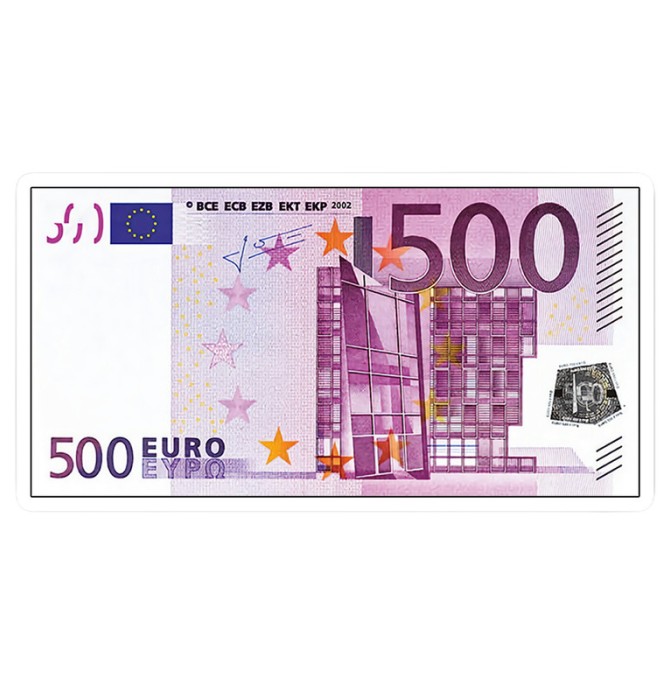 قیمت و خرید استیکر لپ تاپ طرح 500 یورو