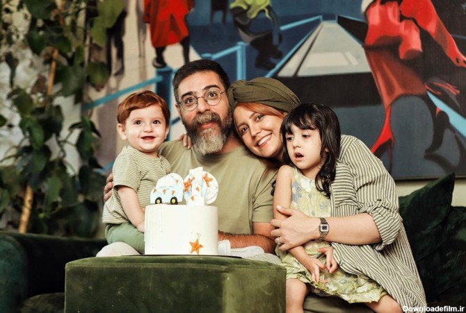 جشن تولد خانم بازیگر برای یک سالگی پسرش+عکس