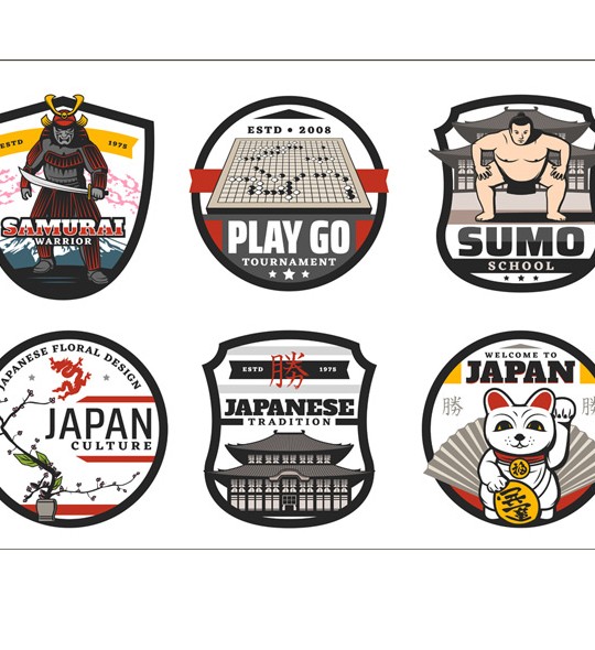 دانلود وکتور لوگو های ژاپنی خفن