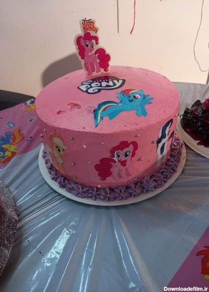 کیکم چطوره کیک تولد پونی | تبادل نظر نی نی سایت