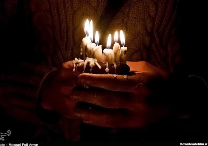 آیین شمع گردانی در شب عاشورا-تبریز- عکس خبری تسنیم | Tasnim
