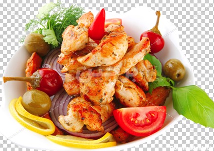 Borchin-ir-chicken kebab photo_png عکس جوجه کباب و مخلفات در یک کاسه۲