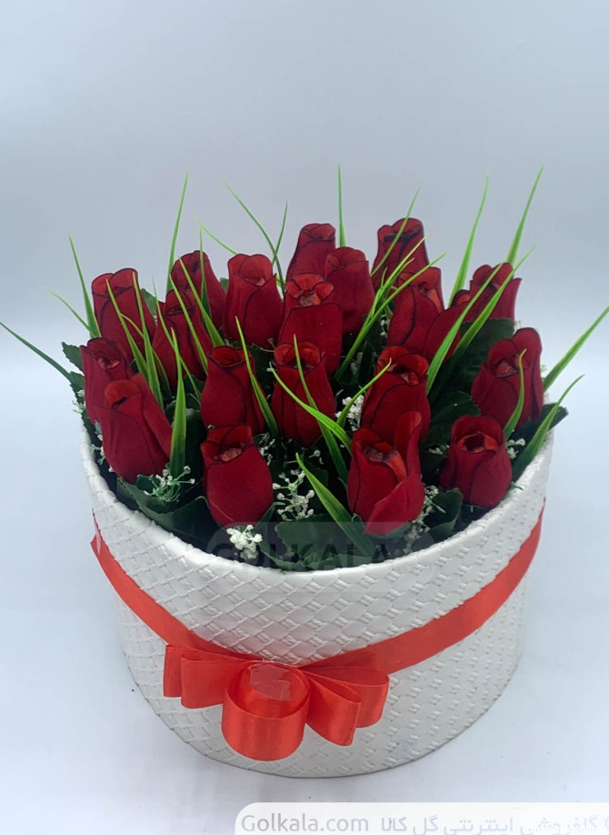 باکس گل غنچه رز (۲۰ گل) | گلفروشی اینترنتی گل کالا ( خرید ...