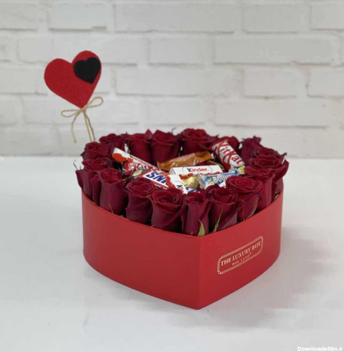 هدیه باکس شکلات برای دوست دختر