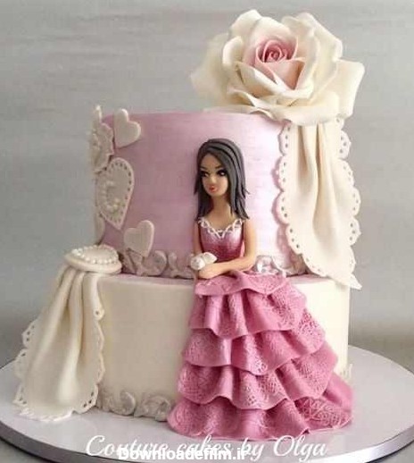 ۶۴ مدل کیک روز دختر 〈طرح های جدید و جذاب برای تمام سنین〉 • مجله ...