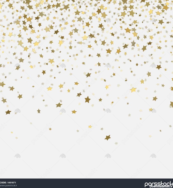 طلای سفید طلایی طلا 3d ستاره در پس زمینه سفید 1401071