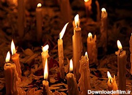 روشن شدن شمع عشق به حسین(ع) در شام غریبان + فیلم