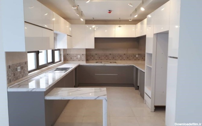 کابینت پله ای جدیدترین مدل برای آشپزخانه مدرن - نوین کابین