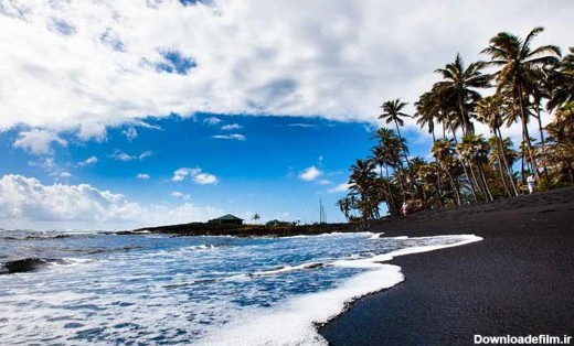 10 ساحل سیاه رنگ در دنیا (+عکس)