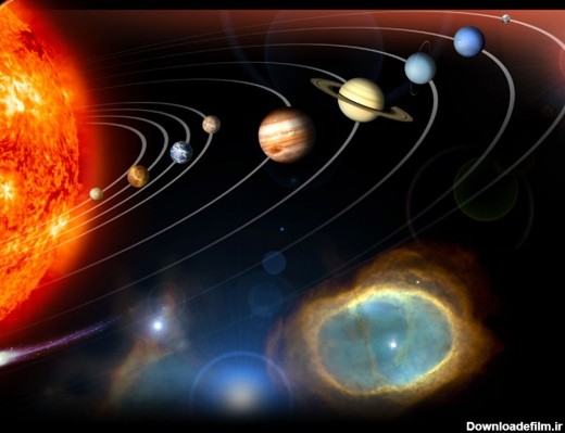 فیلم: ابعاد کره زمین نسبت به منظومه شمسی و کهکشان راه شیری ...