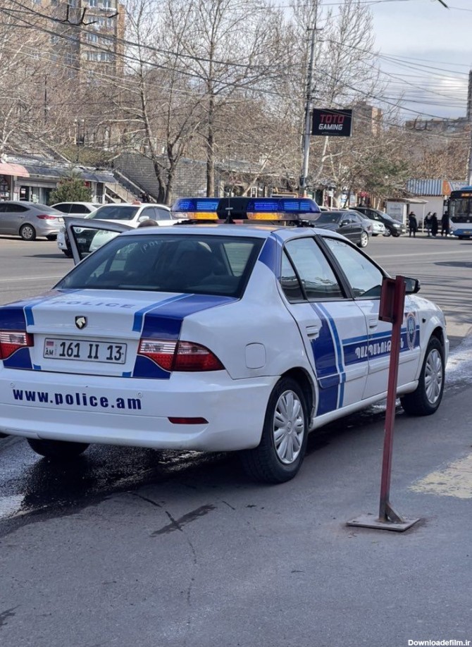 خودرو بی‌کیفیت ایرانی، ماشین پلیس ارمنستان
