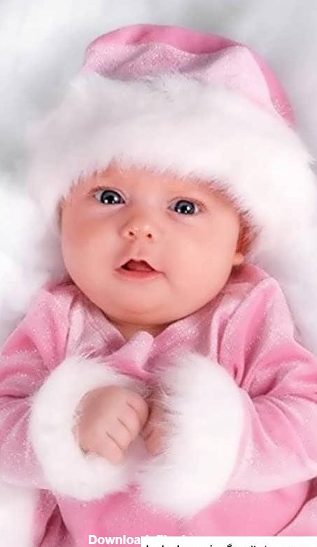 عکس طفل نوزاد دختر