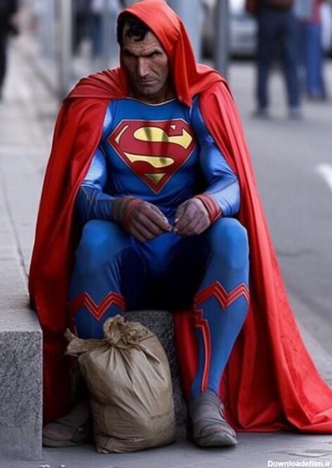فرارو | عکس‌های «سوپرمن»‌های واقعی در روزگار سخت