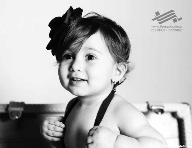 عکس کودک ۳ ماه تا یک سال | ‌Bonsai Photography Studio