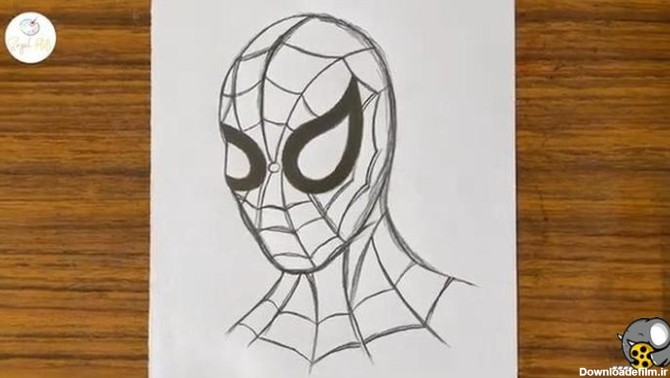 آموزش نقاشی مرد عنکبوتی برای فراد مبتدی - فیلو