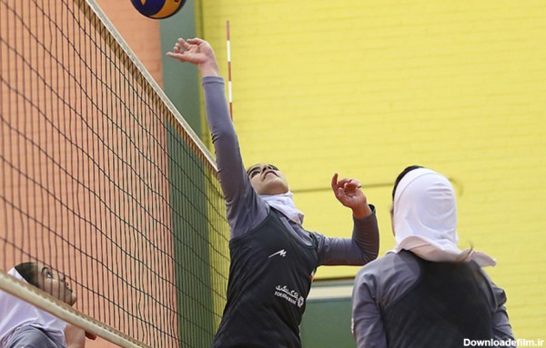 فرارو | (تصاویر) تمرینات دختران والیبالیست ایران