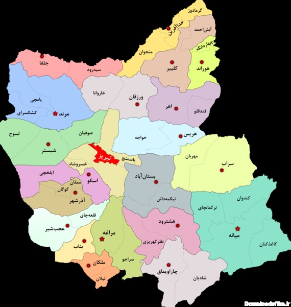 استان آذربایجان شرقی - ویکی‌پدیا، دانشنامهٔ آزاد