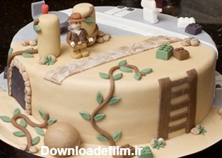 عجیبترین و زیباترین نوع تزیین کیک تولد! + متن خنده دار روی کیک تولد