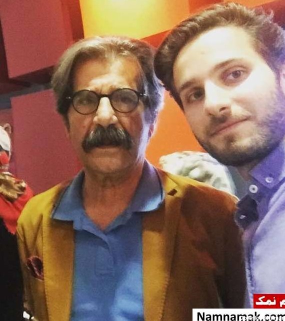 عزت الله مهرآوران در کنار پسرش + عکس