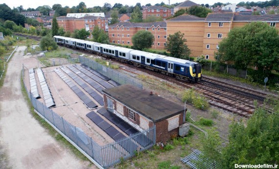 راه‌اندازی اولین قطار با انرژی خورشیدی +عکس