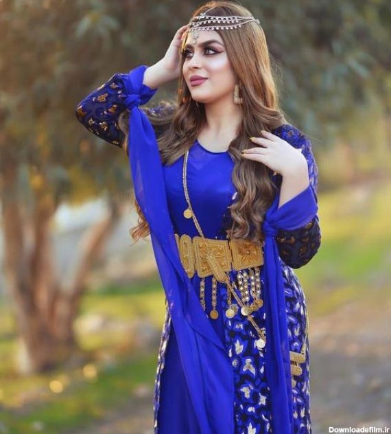مدل لباس کردی جدید در اینستا مخصوص کرمانشاه و کردستان بسیار زیبا
