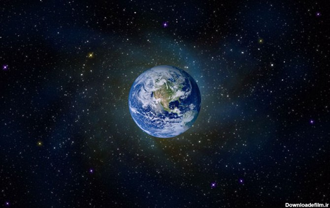 نمای زمین از فضا