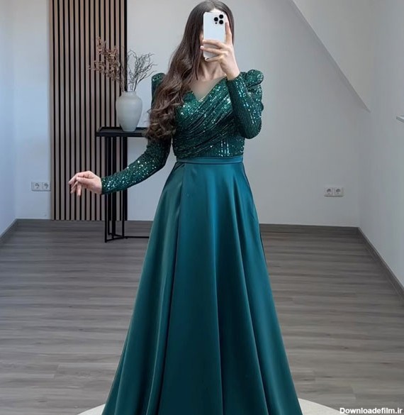 مدل لباس شب جدید بلند و مجلسی + لباس شب جدید ترکیه ای