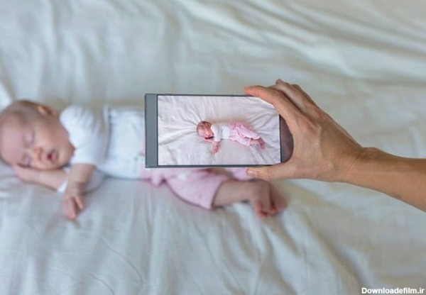 روش عکس گرفتن از نوزاد در خانه برای اینستاگرام