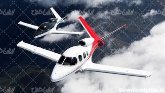 تصویر با کیفیت هواپیما همراه با پرواز و حمل و نقل هوایی