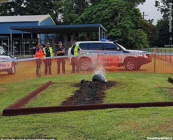 سقوط شهاب سنگ در یک مدرسه در استرالیا (عکس)