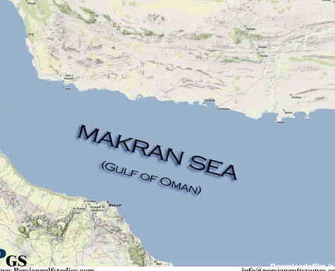 جغرافیای دریای مکران|جغرافیای دریای عمان