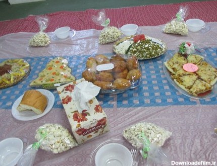 جشنواره ی غذا به مناسبت دهه ی فجر - طلوع فجر پسران بندرانزلی
