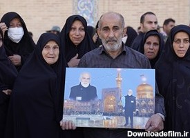آئین خاکسپاری شهدای شاهچراغ(ع) در شیراز