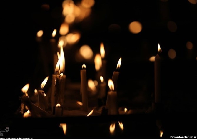 اردبیل| آئین شمع گردانی در شب عاشورا به روایت تصویر - تسنیم