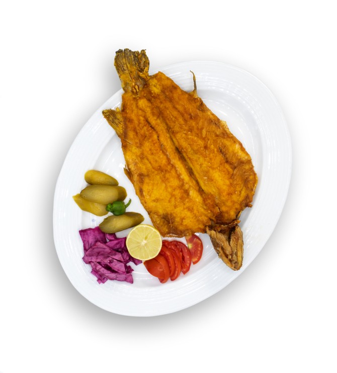 ماهی قزل آلا (سرخ شده) - رستوران کامبادن