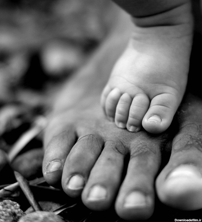 عکس‌ها و خاطرات مربوط به اثر پای نوزاد