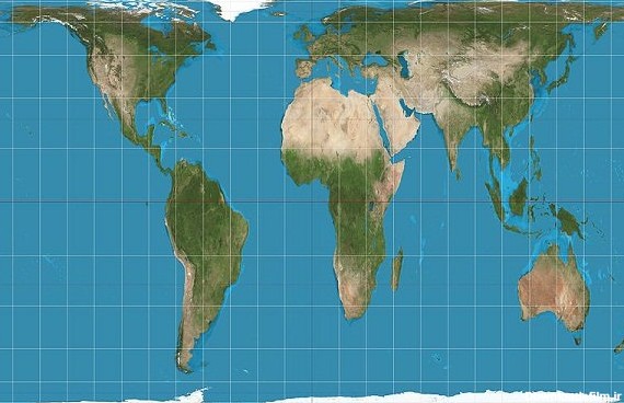 نقشه کره‌زمین با واقعیت تفاوت دارد!+عکس