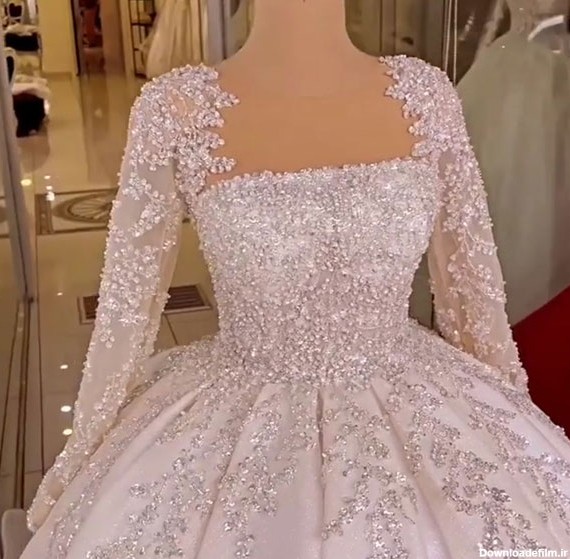 مدل لباس عروس جدید ایرانی مد روز بسیار زیبا و خاص