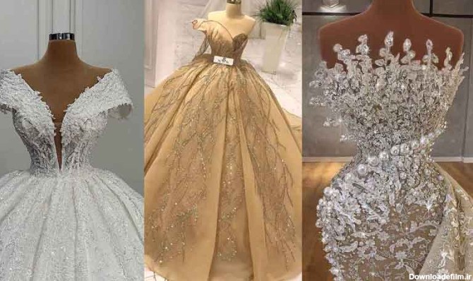 120 مدل لباس عروس جدید 2023؛ این زیبایی و ظرافت وجه متمایز ...