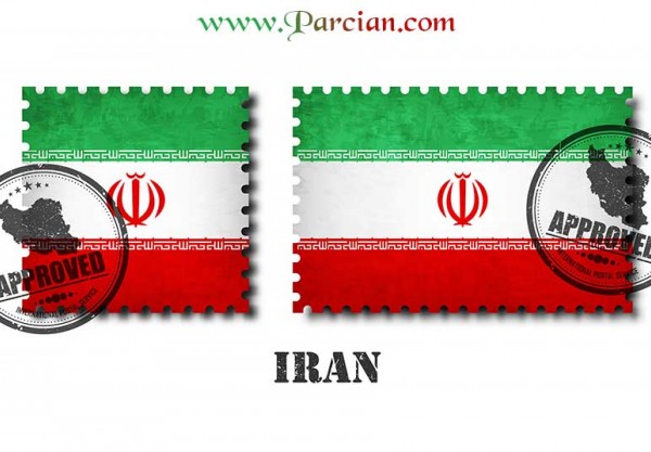 فایل تمبر پرچم ایران
