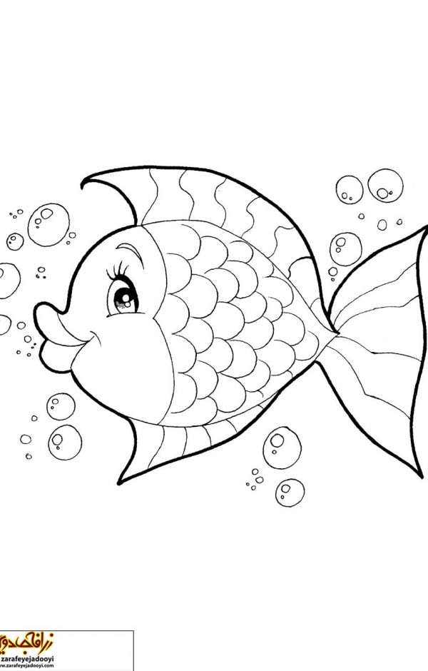 عکس ماهی کارتونی ساده