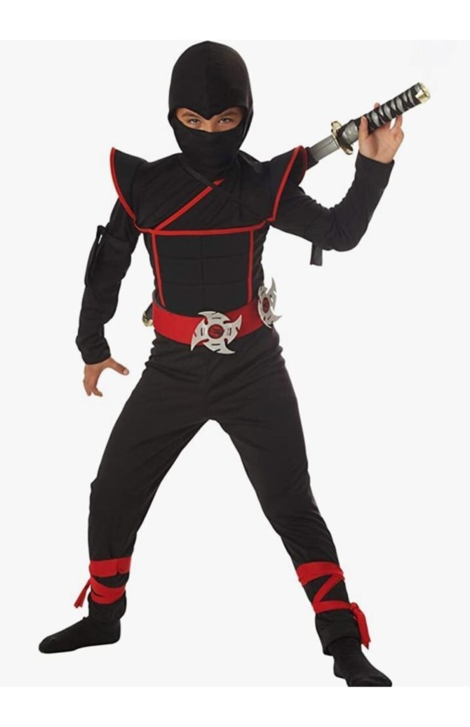 Çocuk Siyah Ninja Kostümü - تهران دیول